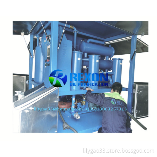 Weather-proof  Dust-proof Transformer Oil Purifier 9000LPH